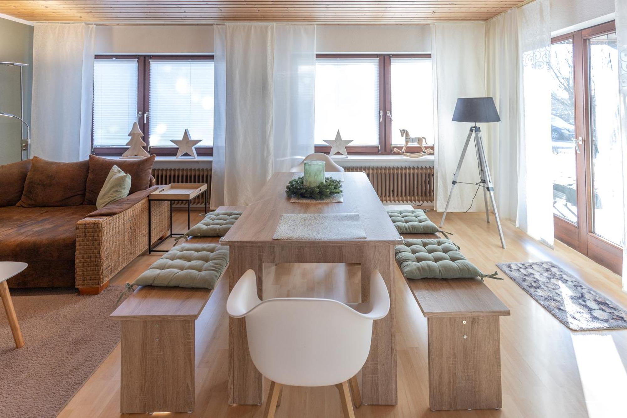 Апартаменты Elw, Sep. Eingang, Ueberdachte Terrasse, Naehe Backnang Althutte Экстерьер фото