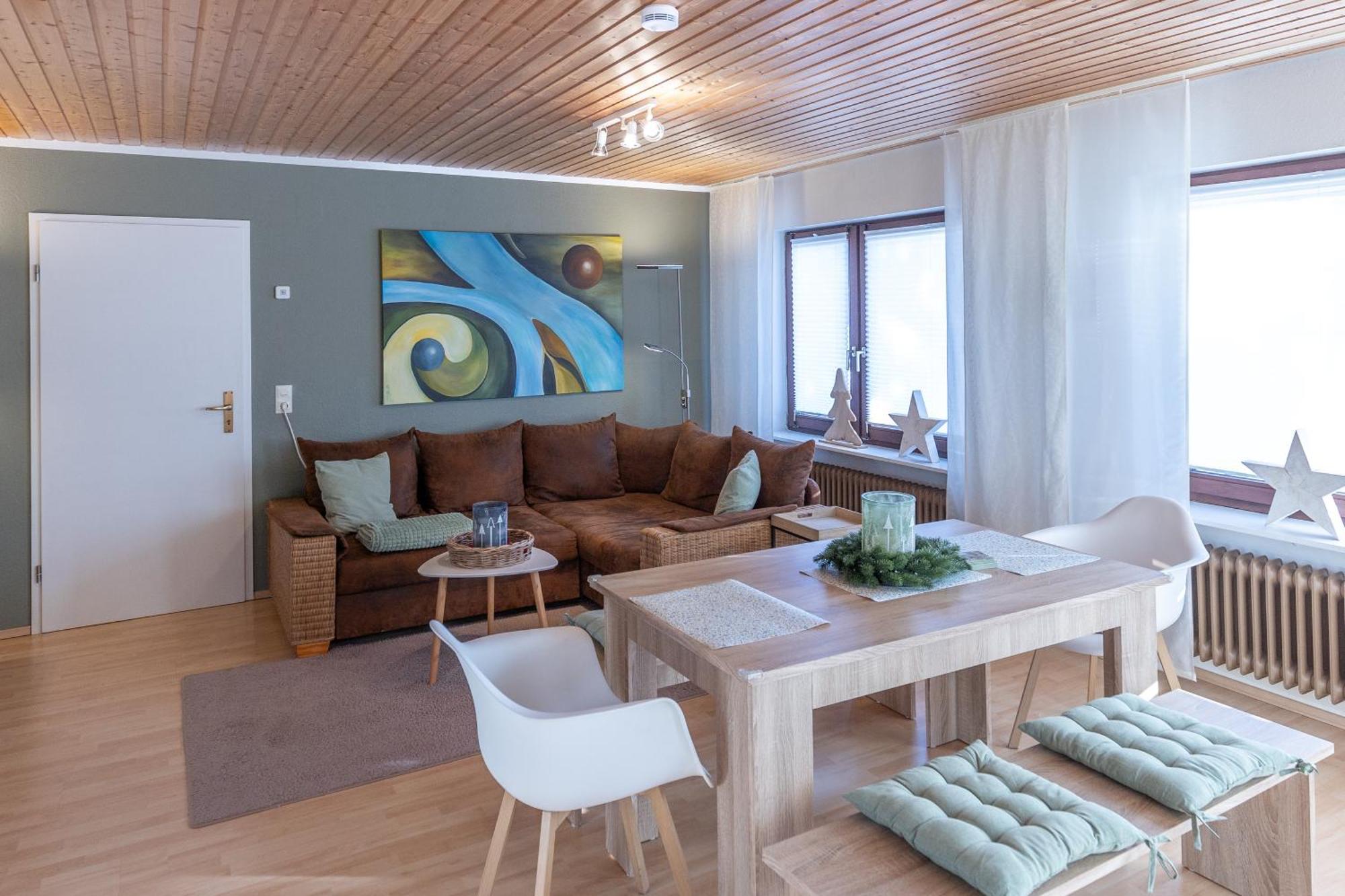 Апартаменты Elw, Sep. Eingang, Ueberdachte Terrasse, Naehe Backnang Althutte Экстерьер фото